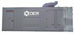 Дизельный генератор MGE P500CS 6300 В в контейнере ДЭР