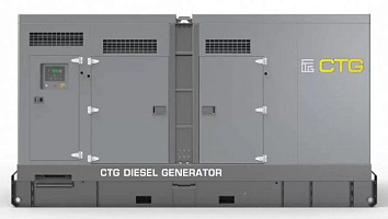 Дизельный генератор CTG 625SD в кожухе ДизельЭнергоРесурс
