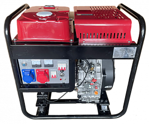 Дизельный генератор АМПЕРОС LDG 12000 E-3 ДизельЭнергоРесурс